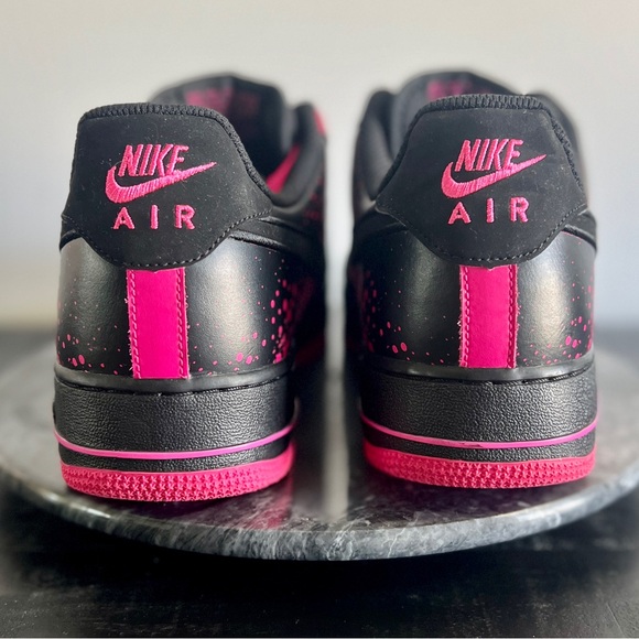 RARE Nike Air Force 1 Low Men’s 11 Pink Splatter 488298-616 - Picture 3 of 8